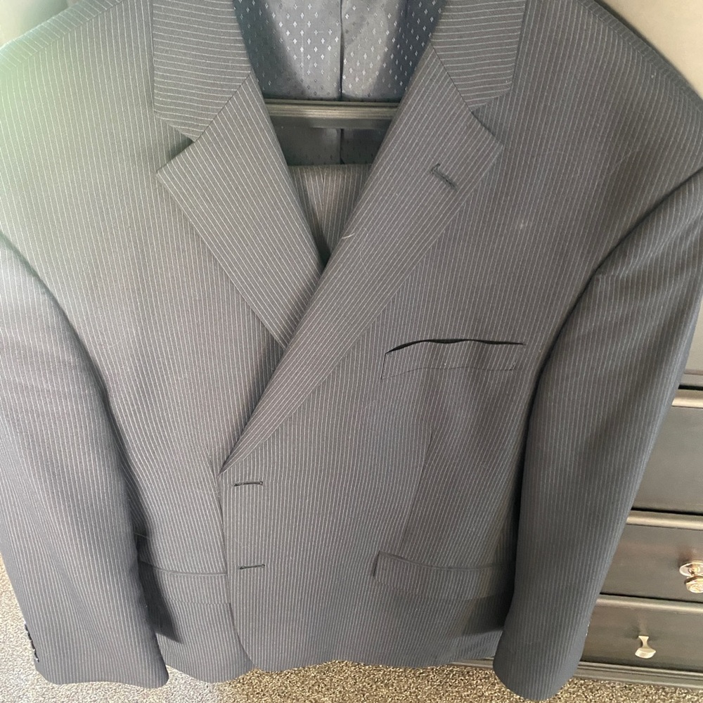 Suit jacket 48R pants 40x30